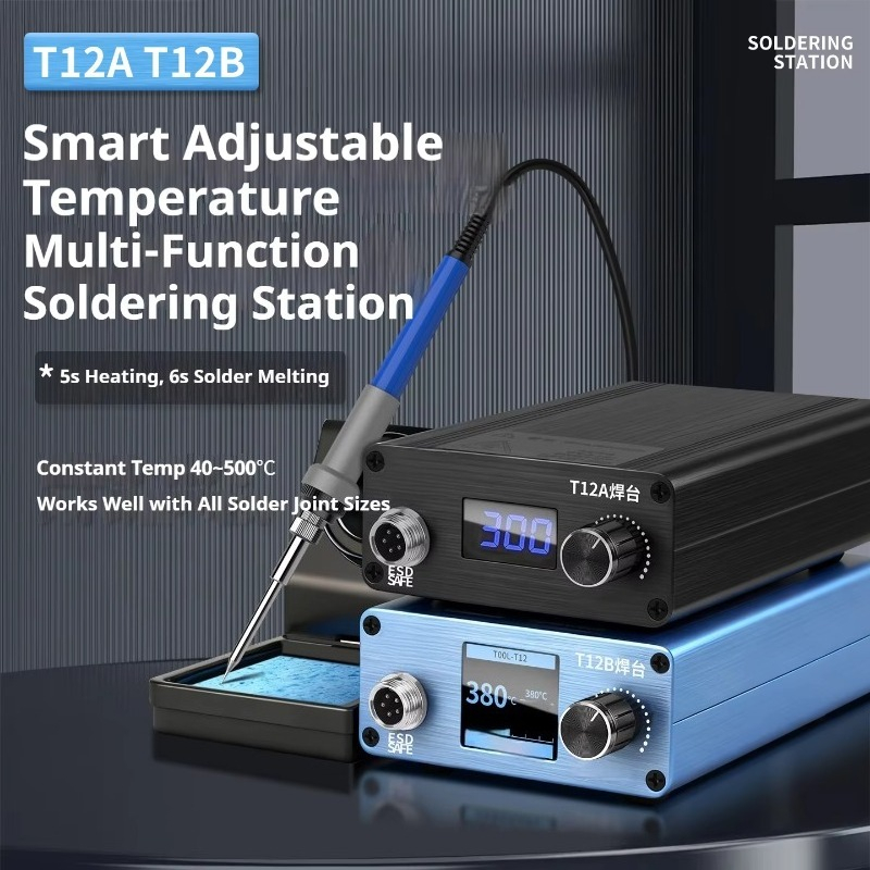 Electronics Repair In Usa - Stacja lutownicza termoelektryczna T12A z chłodzeniem,